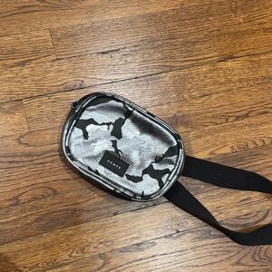 STATE Metallic and Black Camouflage Belt Bag